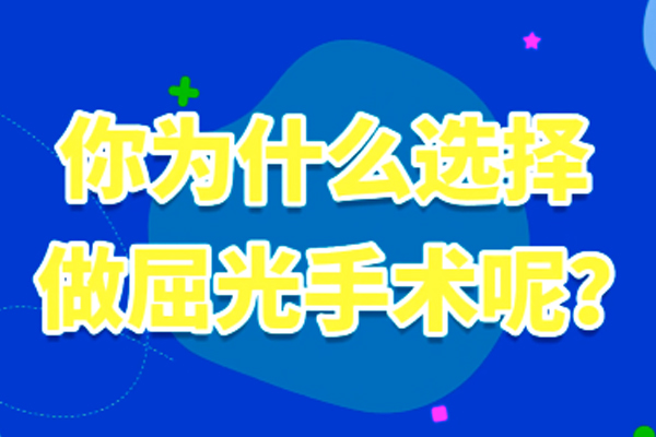 你为什么做屈光手术